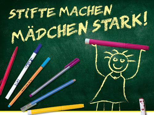 “Stifte machen Mädchen stark”. Aktion des Deutschen Komitee e.V. für den Weltgebetstag
