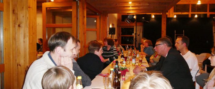 Mitarbeiter-Dankabend im Gemeindezentrum Mitterfelden