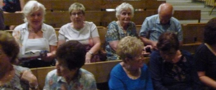 Senioren der Evang. Kirche Freilassing bei den Passionsspielen in Erl