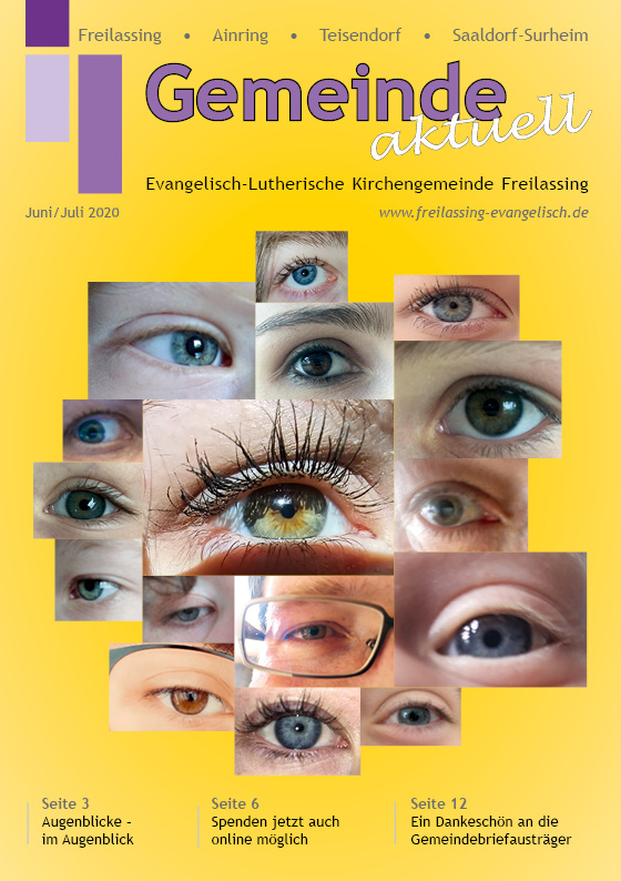Gemeindebrief Juni/Juli 2020