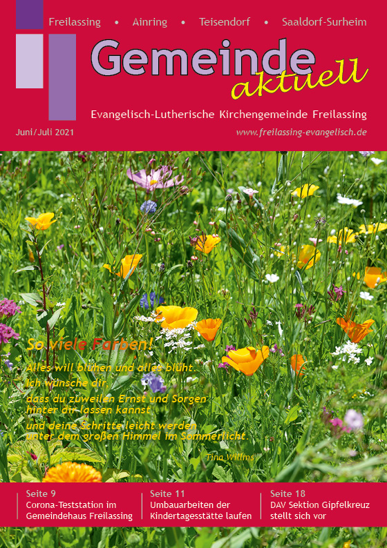 Gemeindebrief Juni/Juli 2021