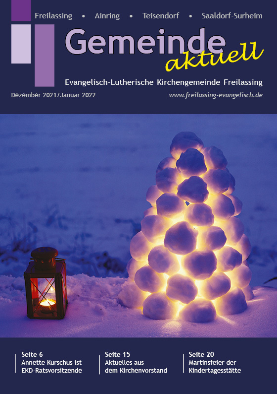 Gemeindebrief Dezember 2021 / Januar 2022