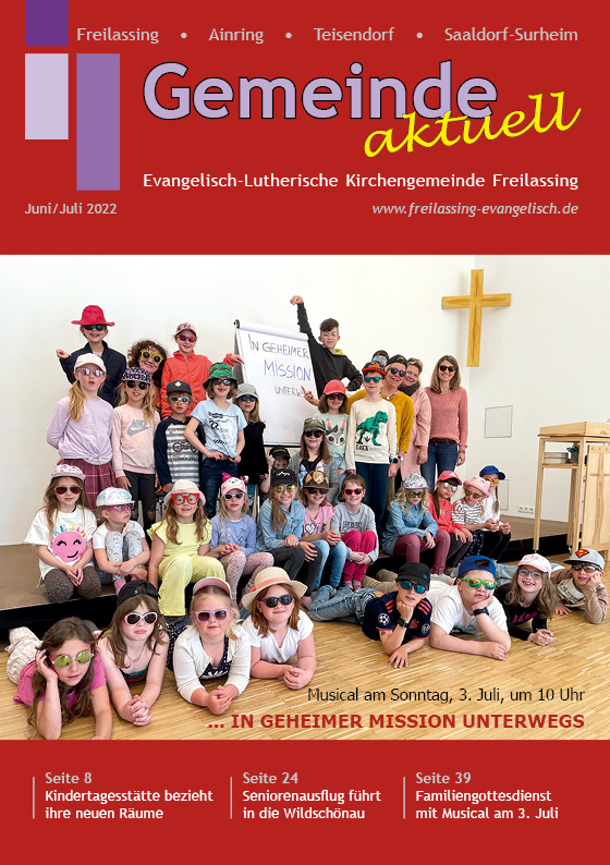 Gemeindebrief Juni/Juli 2022