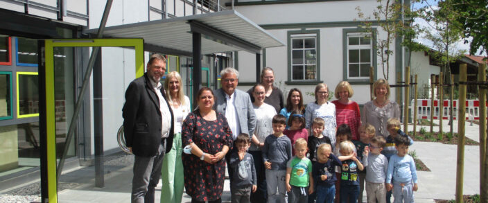 Eröffnung einer Kindergartengruppe am 03. Mai 2022 im evangelischen Kindergarten in Freilassing