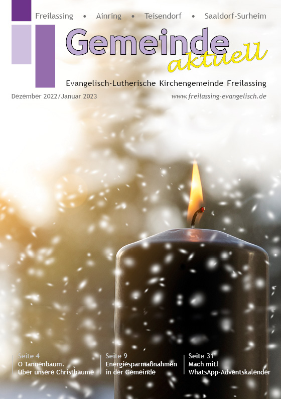 Gemeindebrief Dezember 2022 / Januar 2023