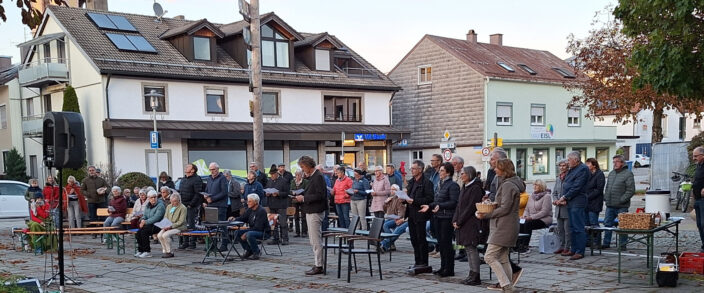 Teisendorfer Christen feiern gemeinsam