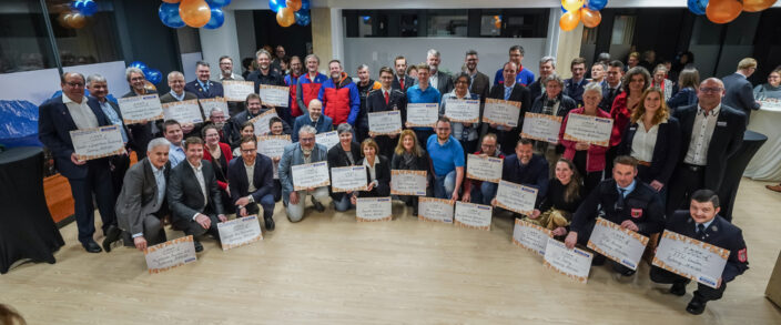 Spende der Sparda-Bank anlässlich Filialeröffnung