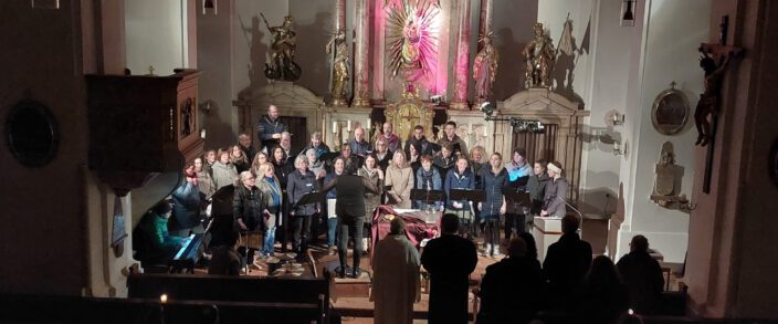 Gottesdienst unter der Liebe des Herrn