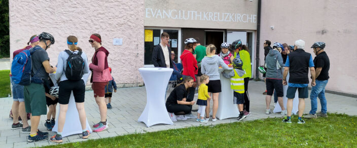 Wir sind wieder geradelt!